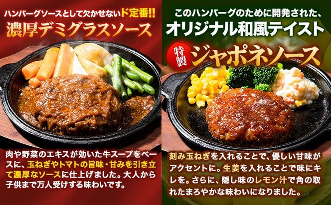 ハンバーグ 最大 32個 国産のお肉使用！ 鶏肉不使用 温めるだけ 「通の贅沢ハンバーグ」選べるソース デミグラス 和風ジャポネ テリヤキ 計3種《45日以内に出荷予定(土日祝除く)》 牛 訳あり 小分け 早く届く---gkt_fuhg_45d_r7_5000_5i_nd---
